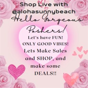 Shop at my 1st LIVE show 🎊🎉🎊🎉🎊🩵💕